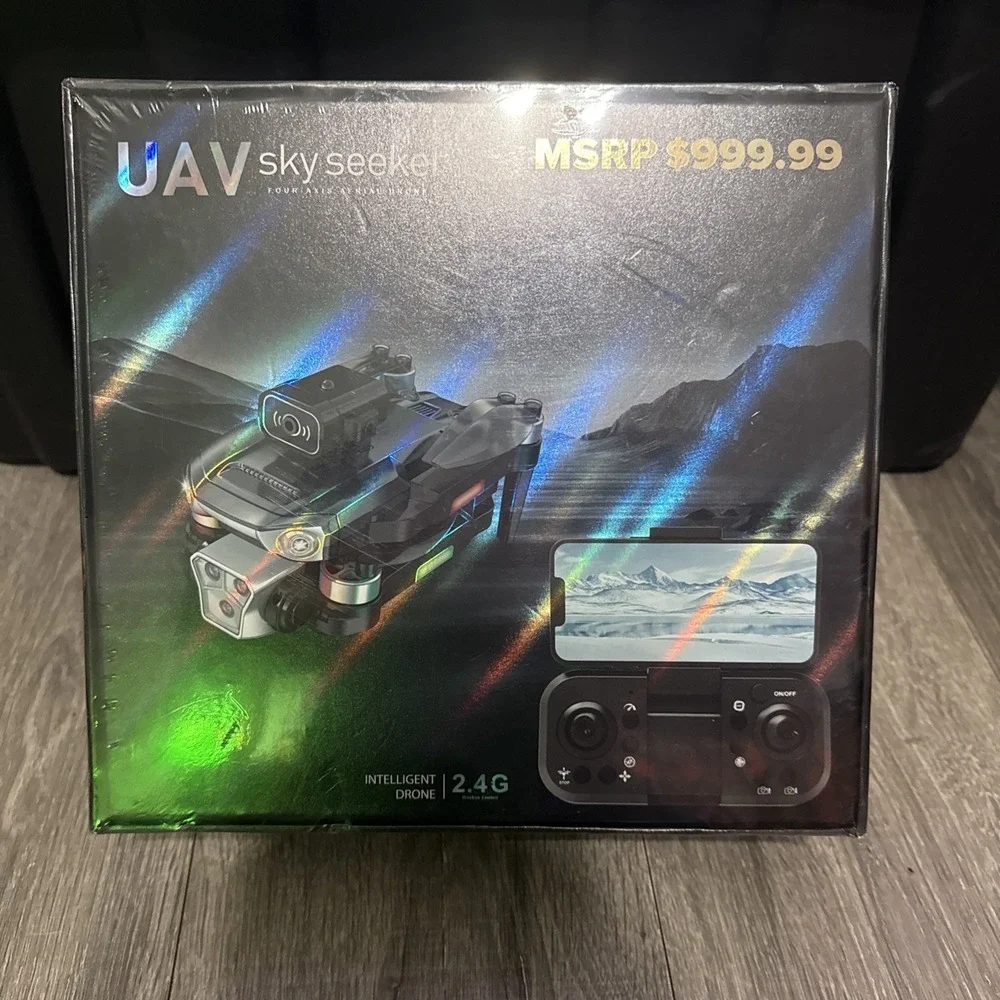 UAV Sky Seeker P19 Drone‎ 4K HD Camera, Obstacle Avoidance, Sealed